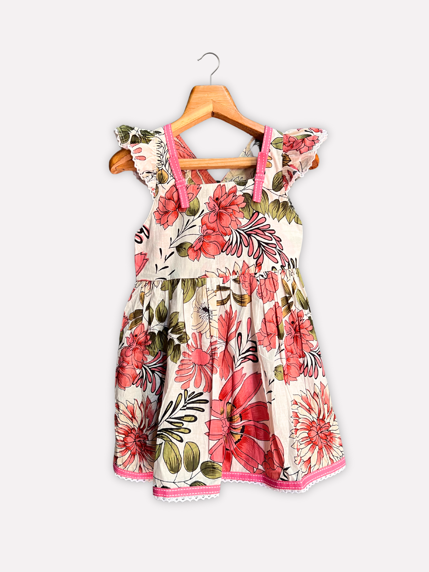 Wild Bloom Crossback Dress Girls