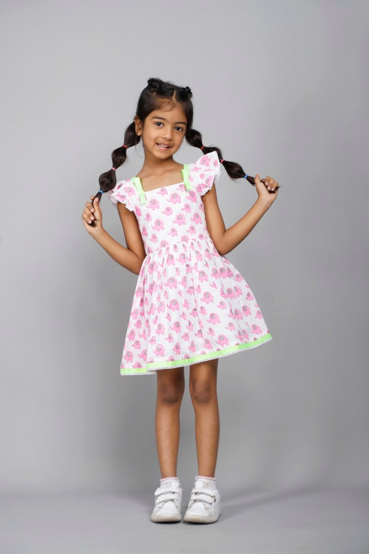 Ele Printed Dress