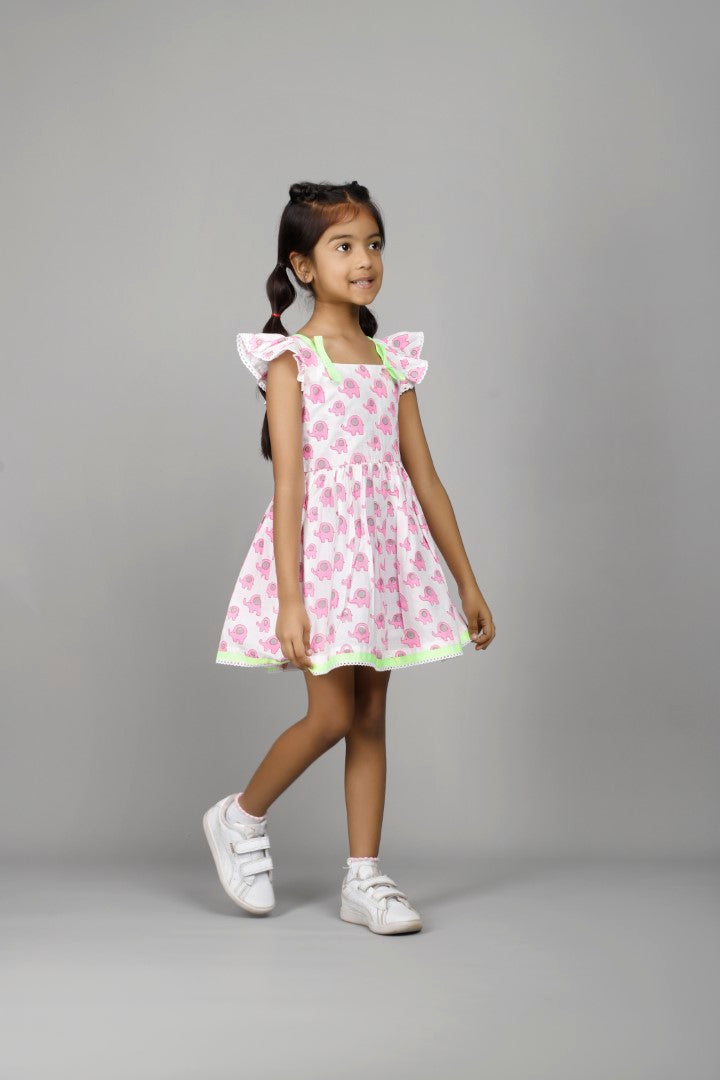 Ele Printed Dress