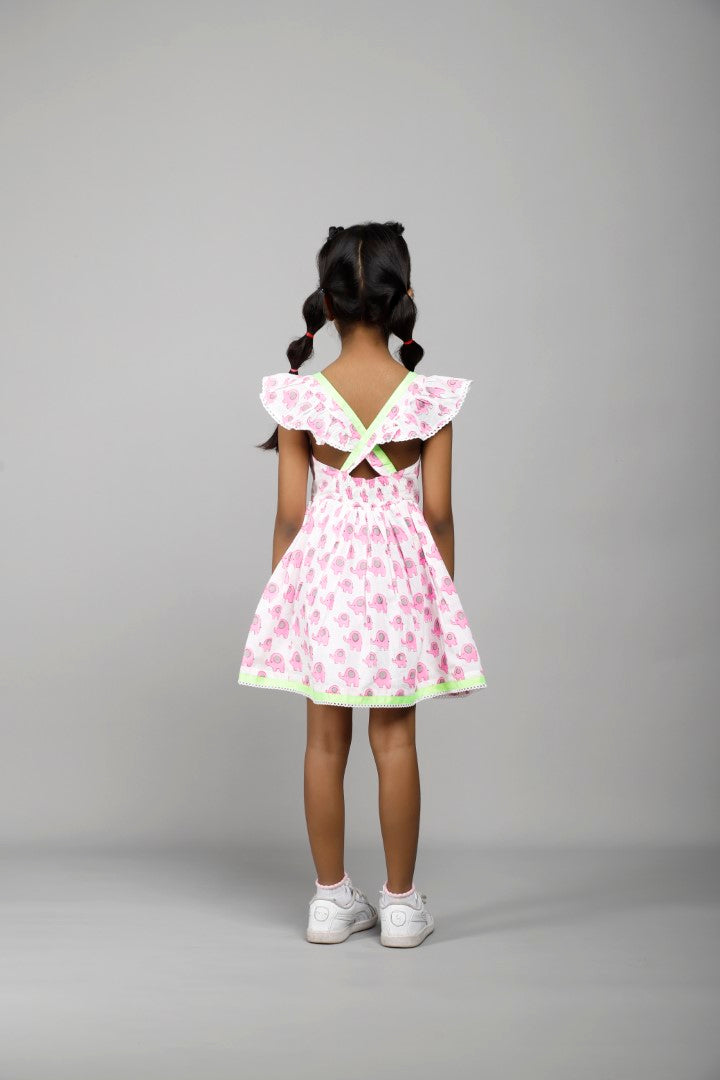Ele Printed Dress