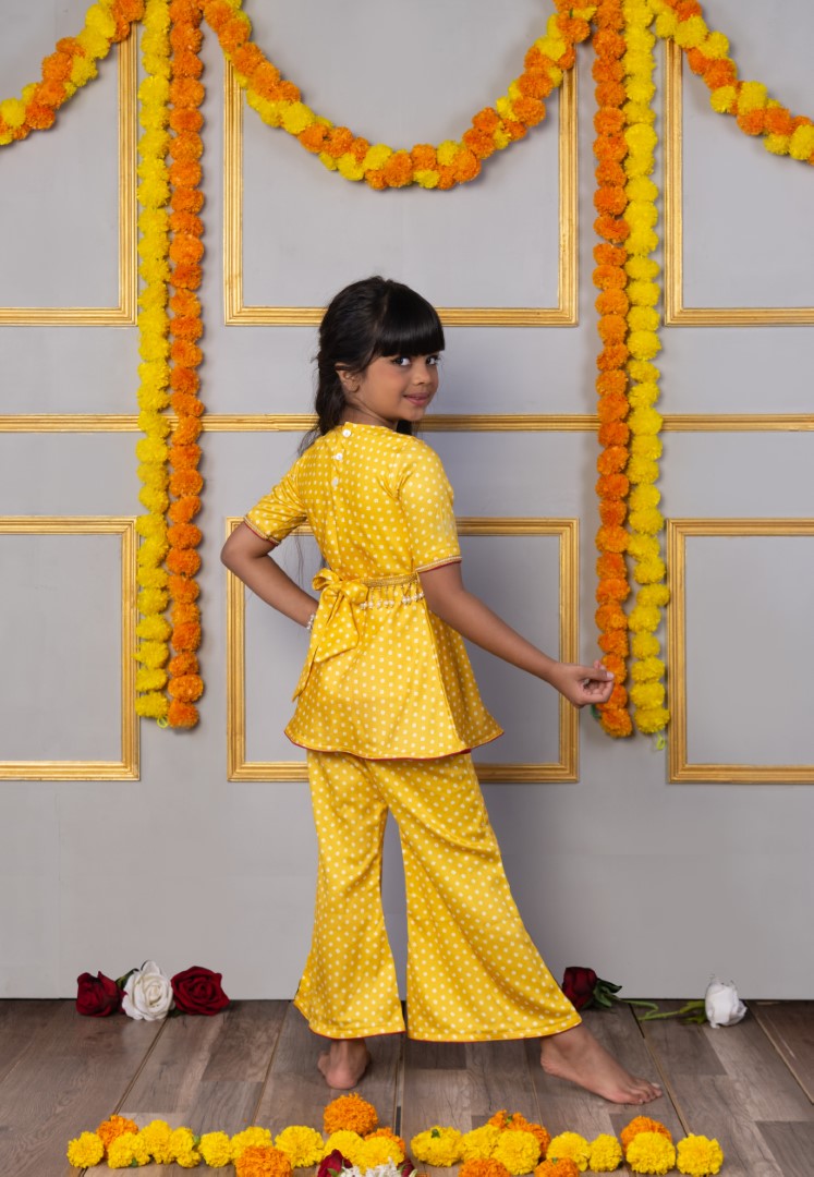 Senna Yellow kurta set