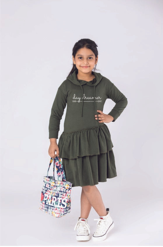 Day Dreamer Hooded dress