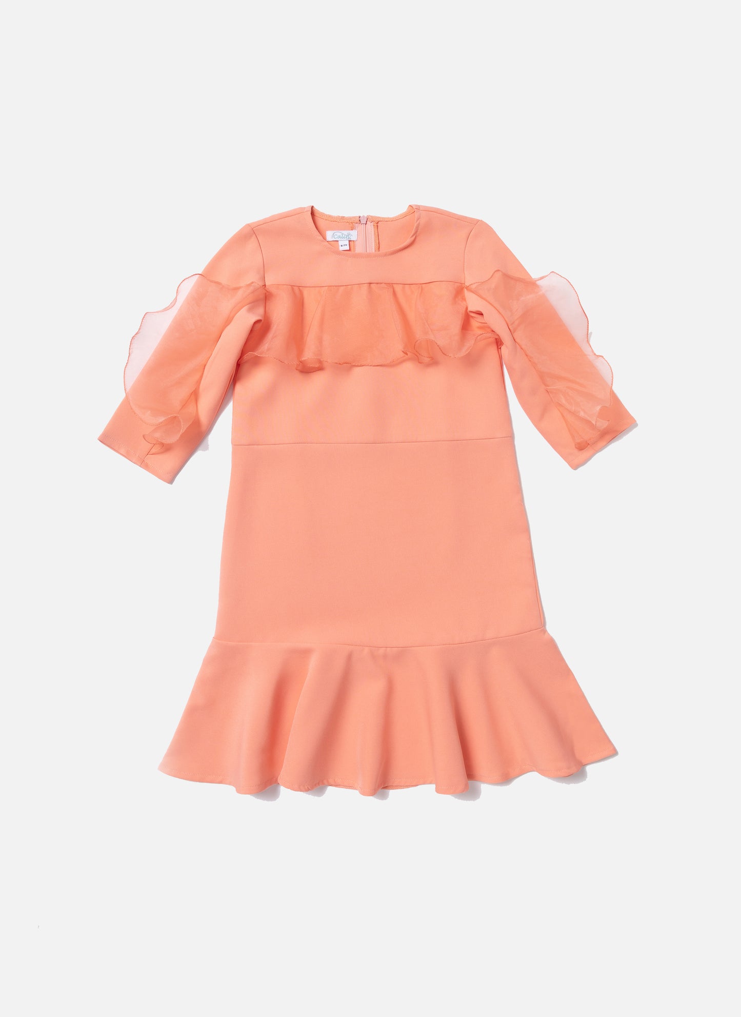 Corsa Coral Dress