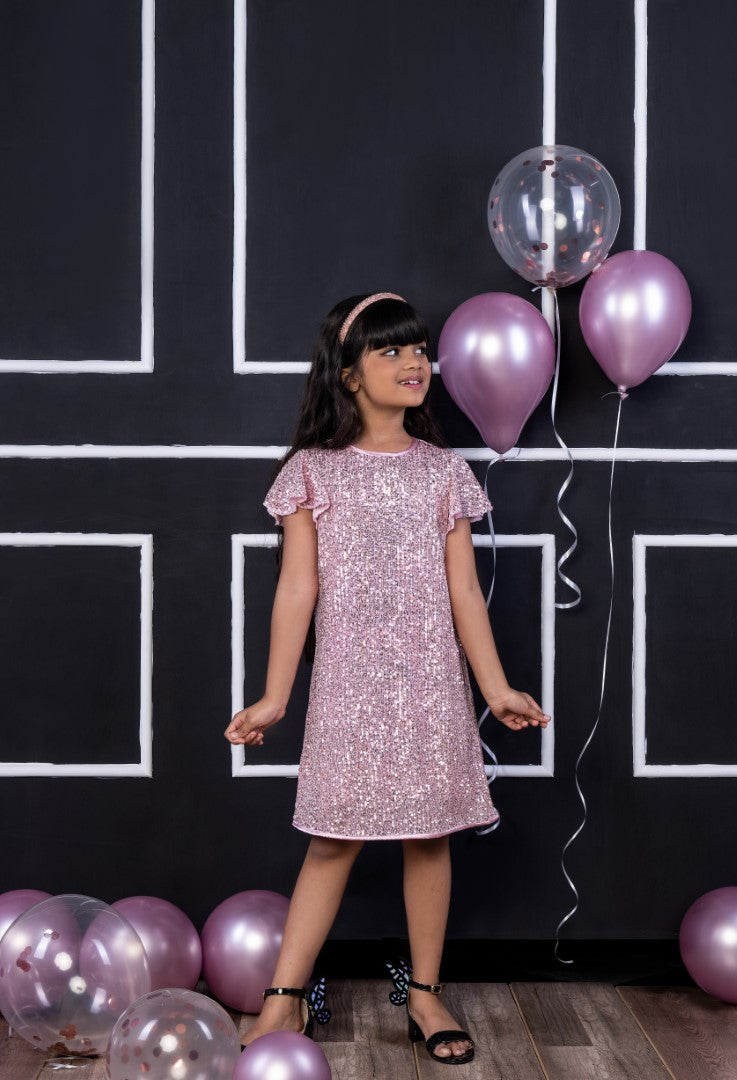 Cory Pink Party Dress