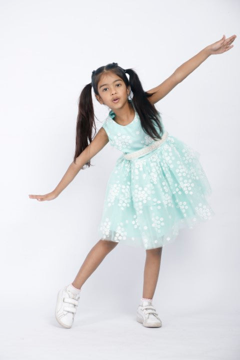 Mint Party Dress