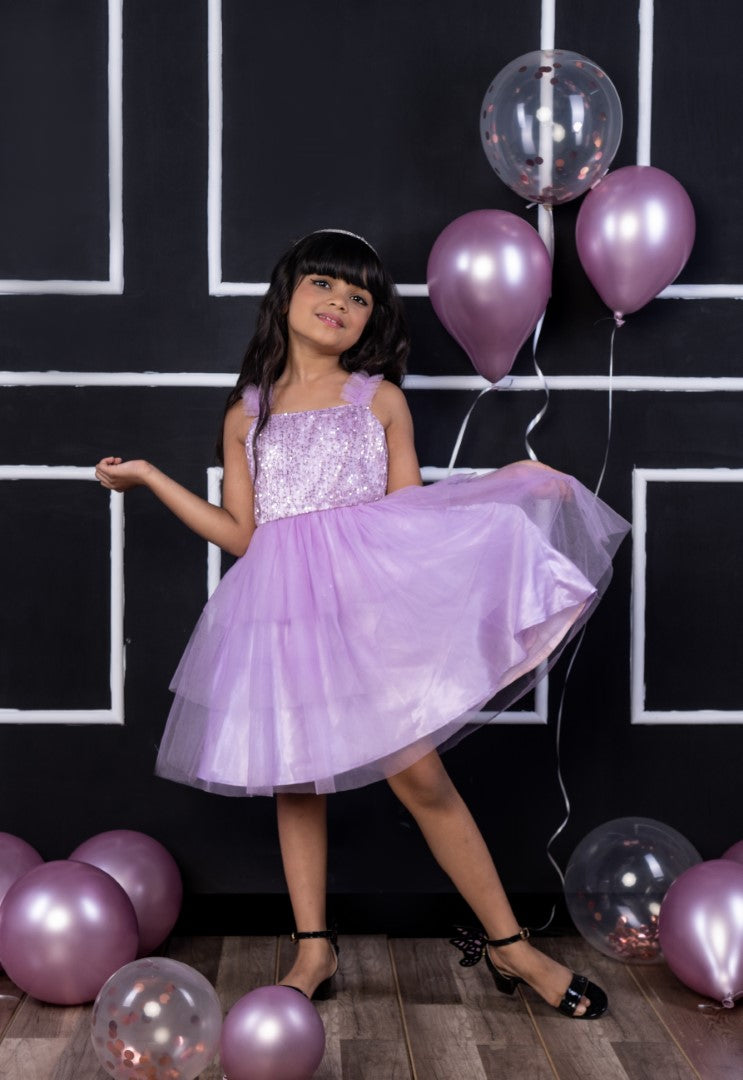 Taffy Lilac Party Dress