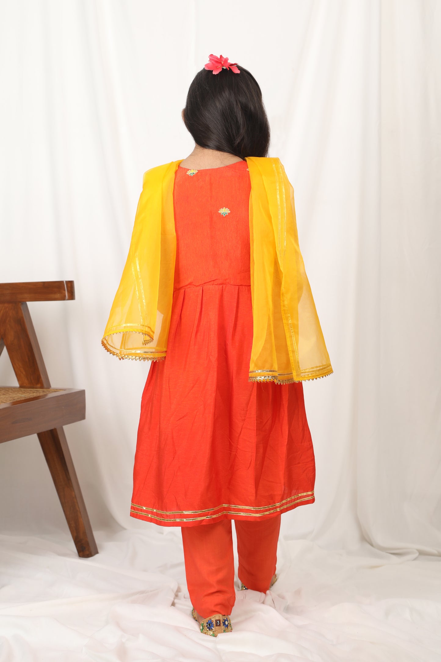 Gulmohar Anarkali Set