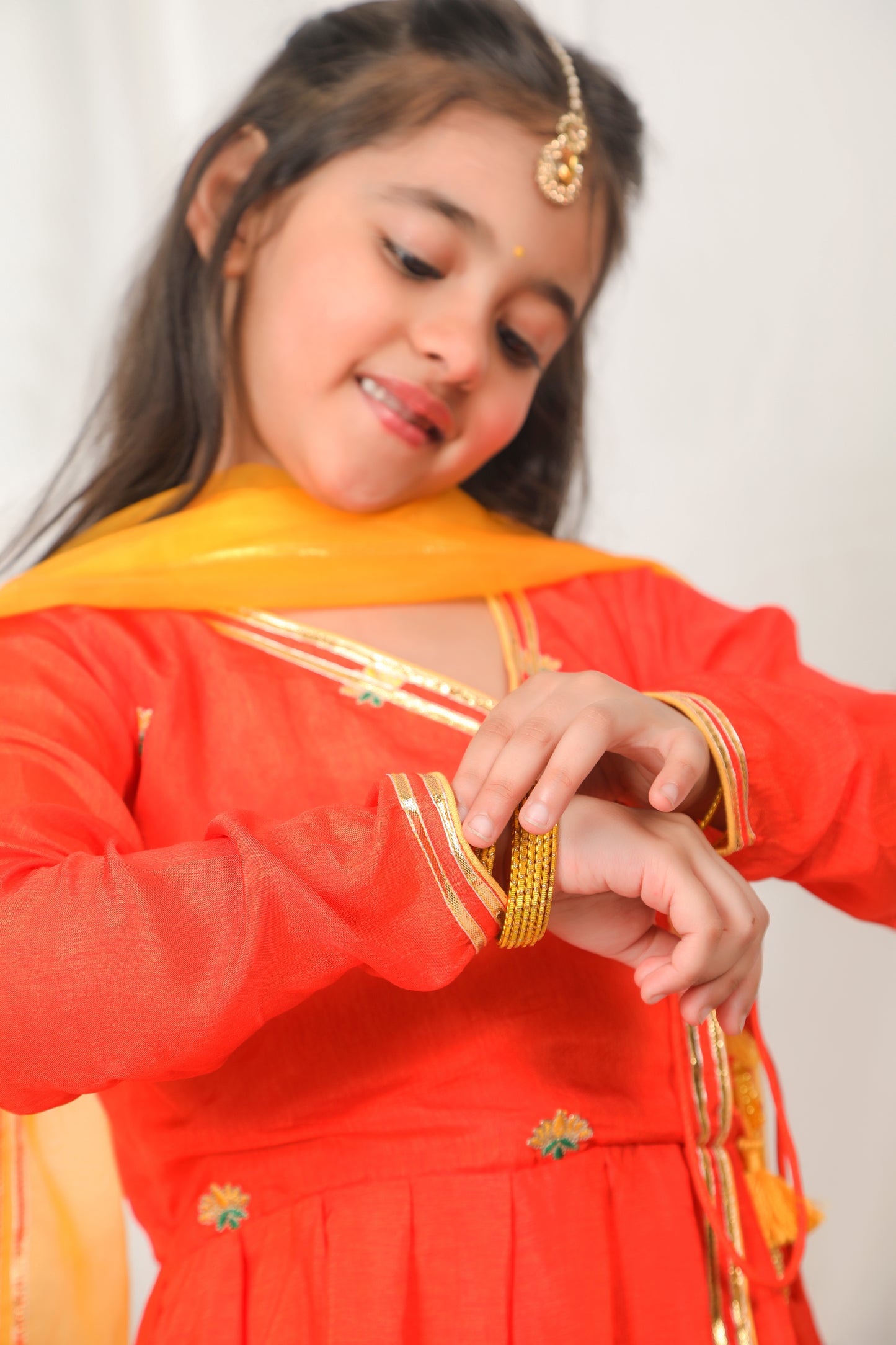 Gulmohar Anarkali Set
