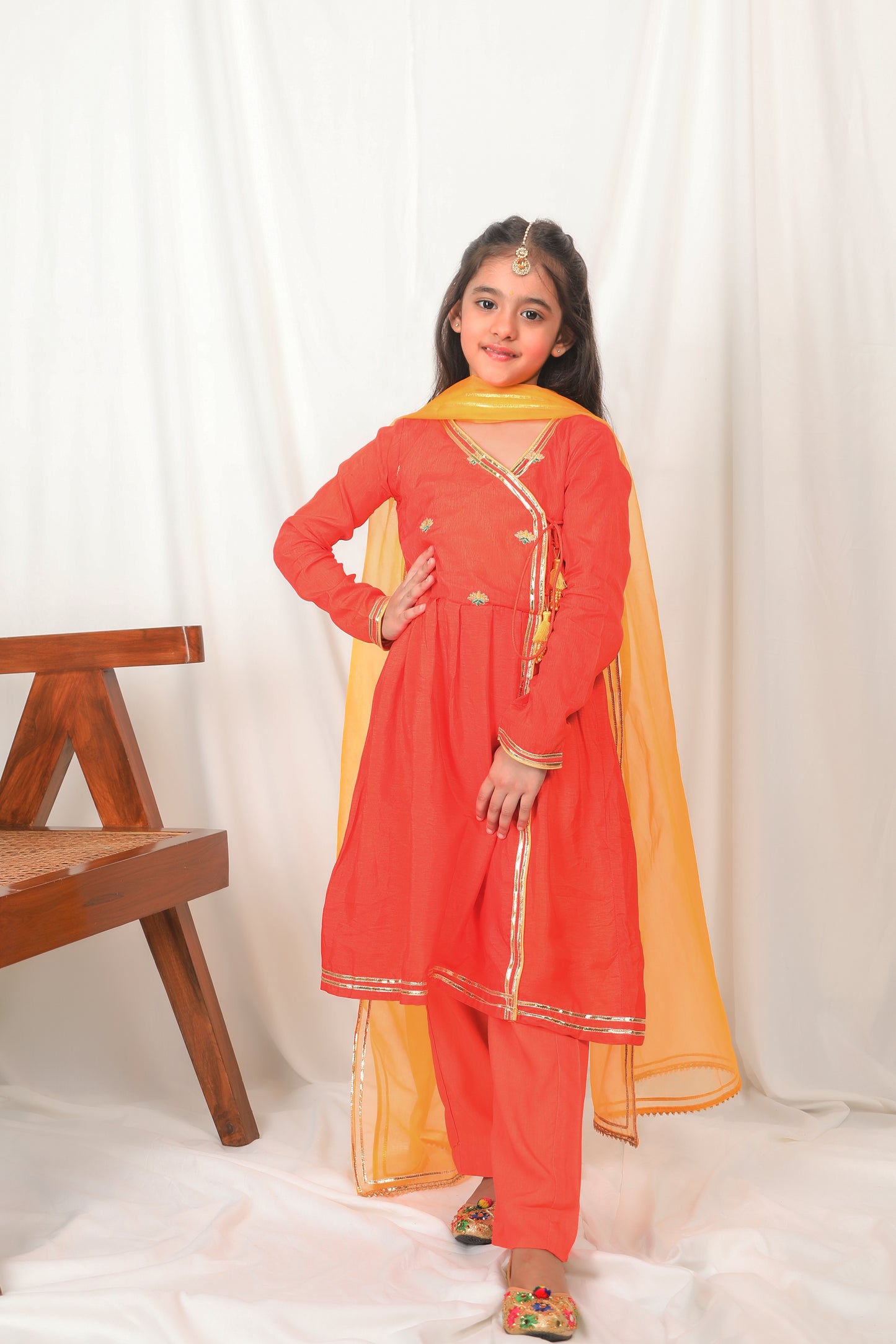 Gulmohar Anarkali Set