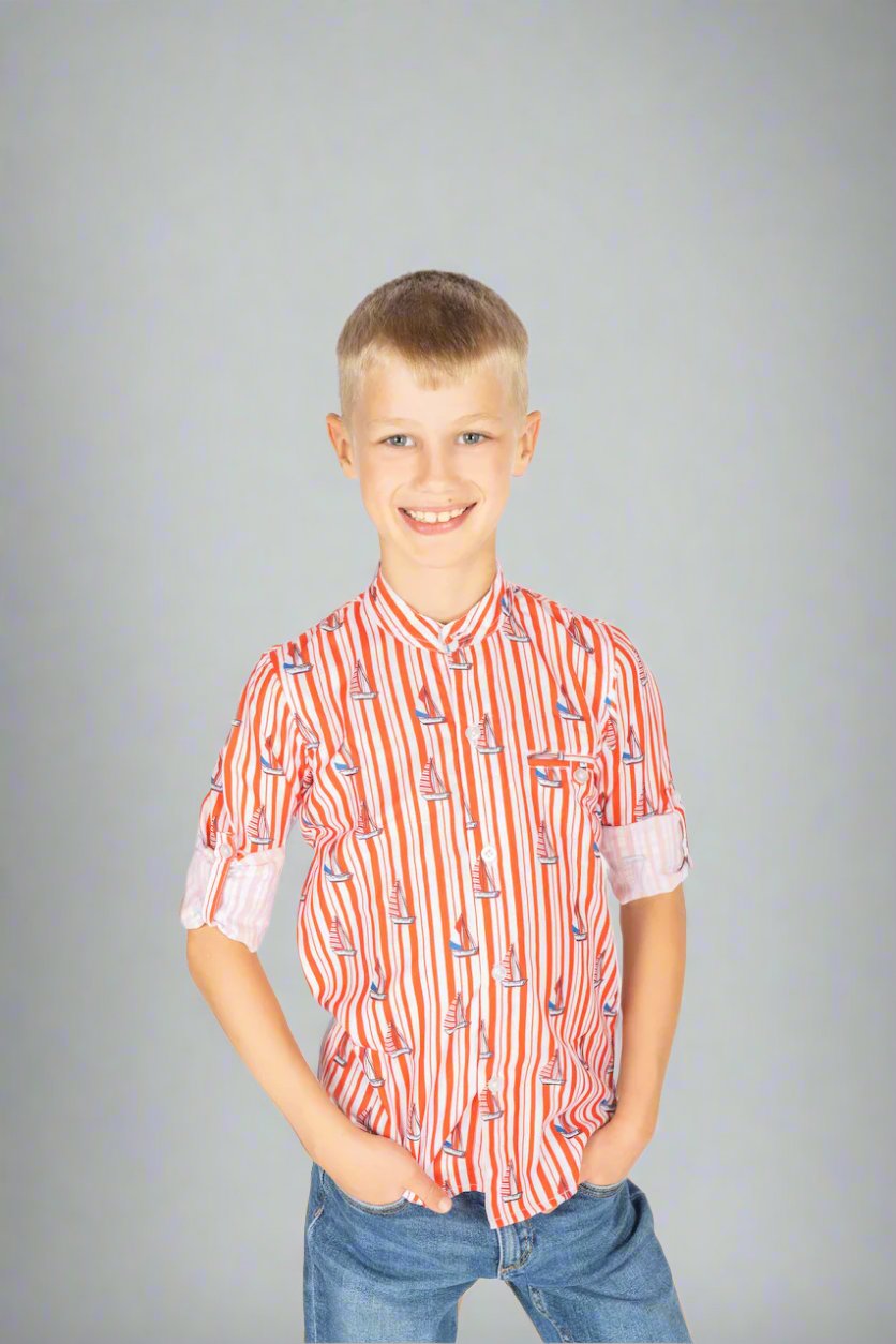 Boys Nautical Shirt