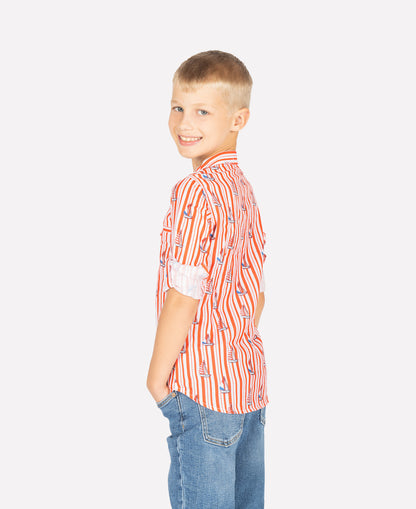 Boys Nautical Shirt