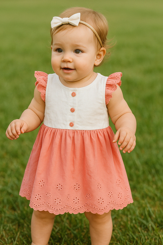 Petal toddler dress