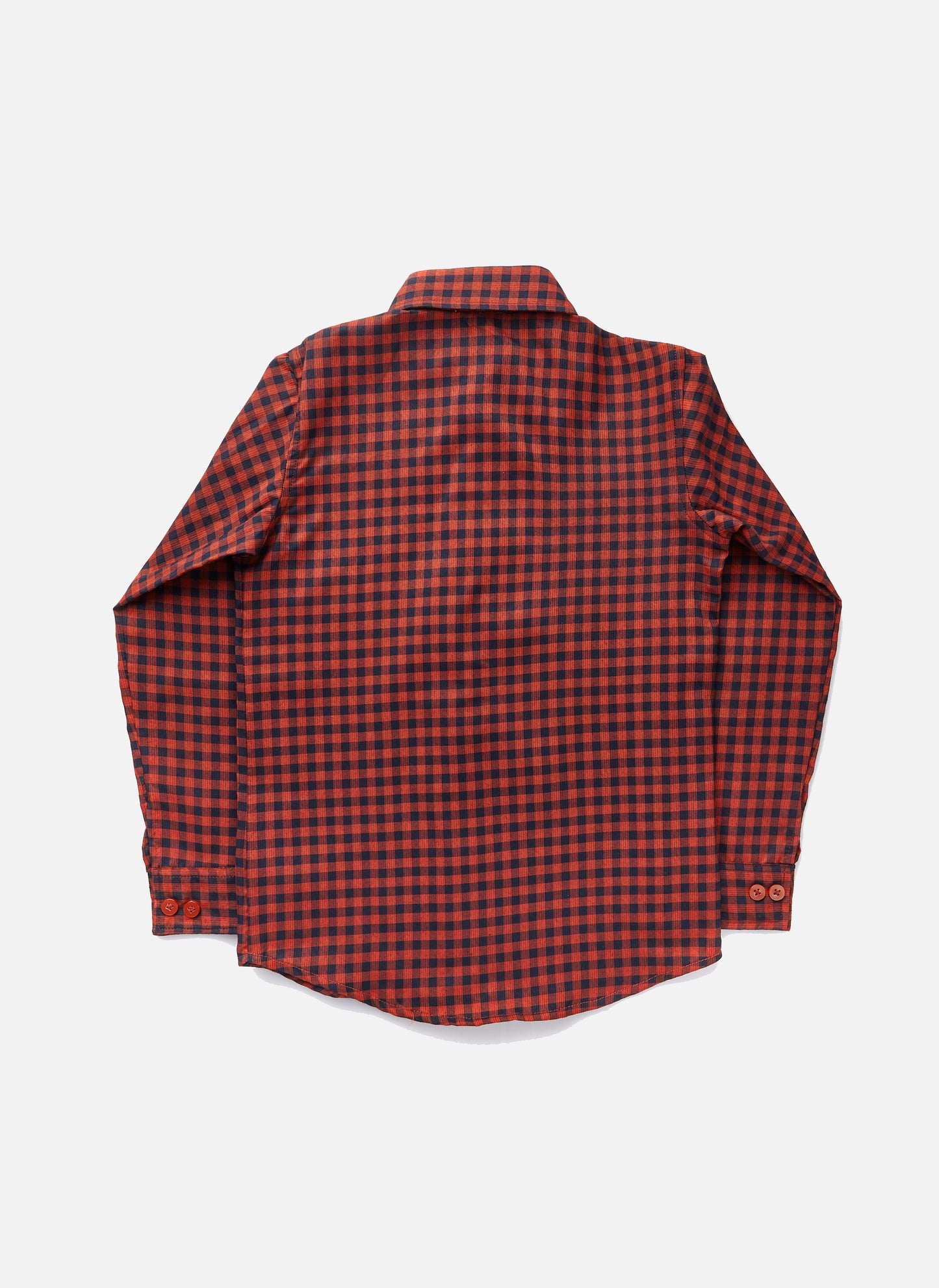 Chestnut boys checked Shirt