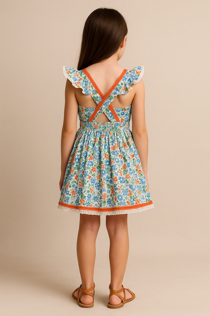 Liberty Crossback Dress Girls