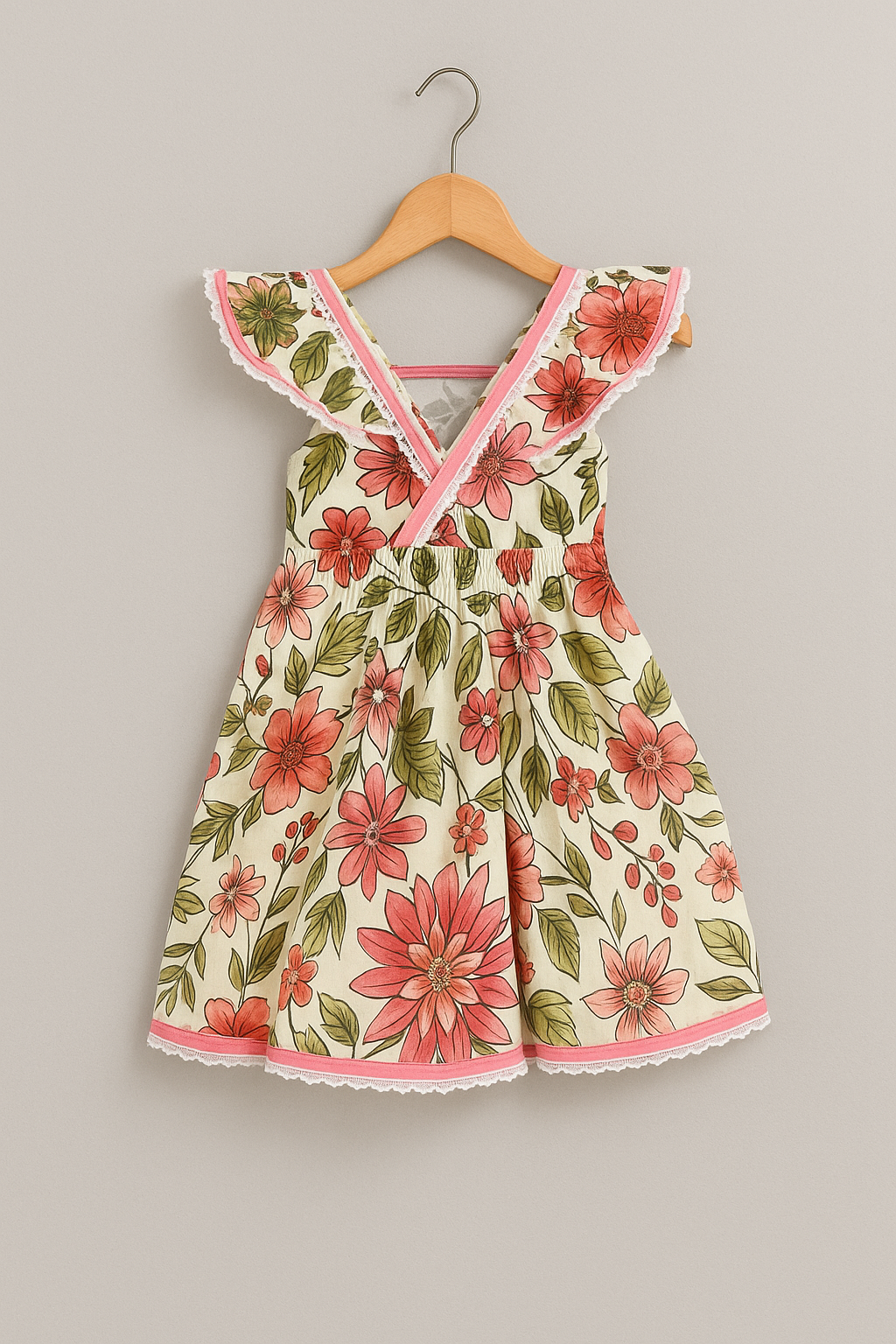 Wild Bloom Crossback Dress Girls