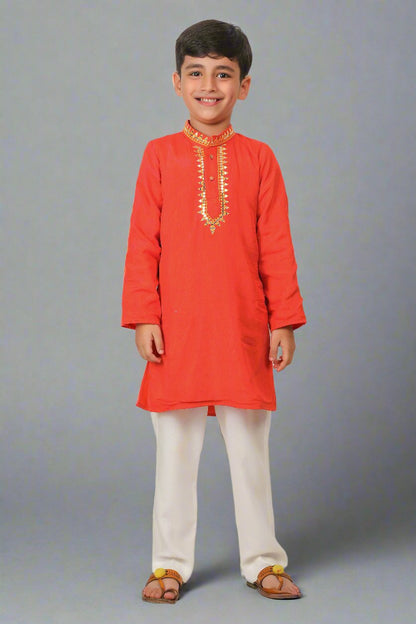 Boys Parinda Kurta Set